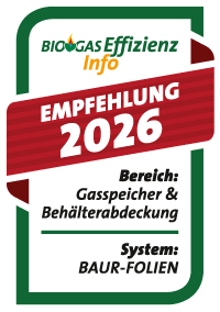 Biogaseffizienz Info - Gasspeichersysteme & Behälterabdeckung - Empfehlung 2026